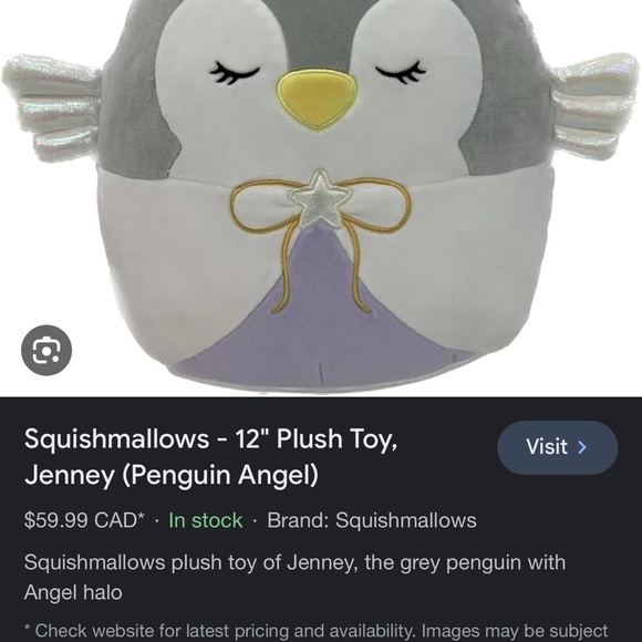 squishmallow penguin 12’’ - Picture 4 of 4